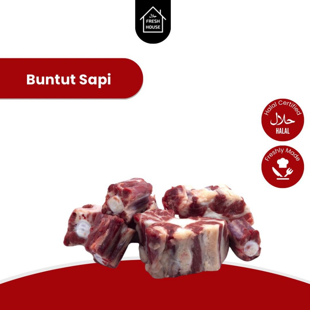 

BUNTUT SAPI SEGAR LOKAL / OXTAIL BEEF