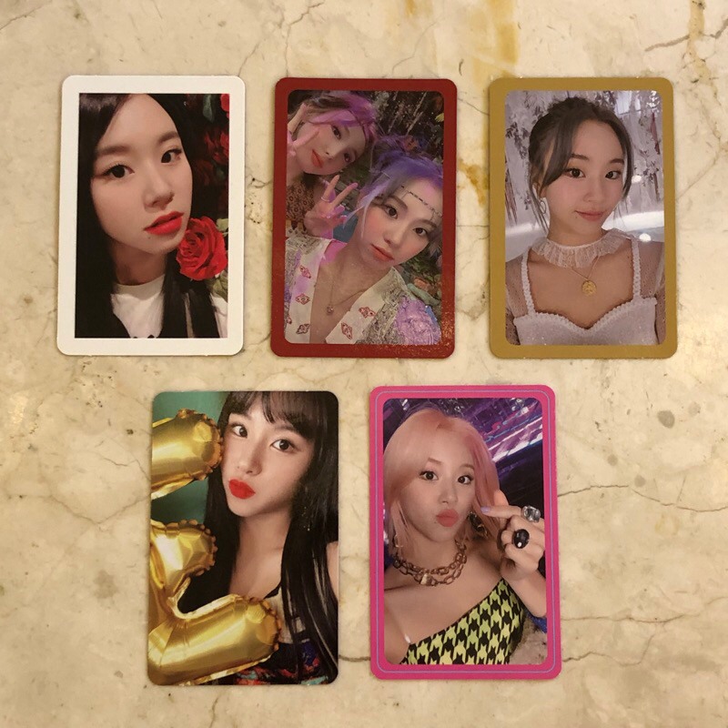 Chaeyoung Twice Photocard Official Take All