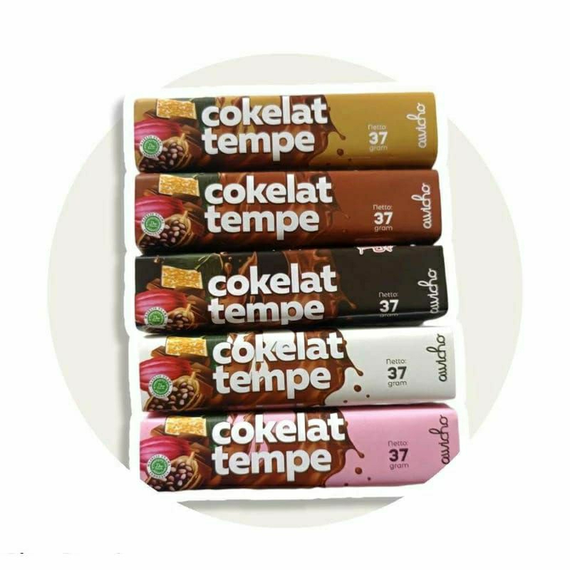 

*Cokelat tempe besar/ cokte besar awicho, coklat tempe banyak varian rasa