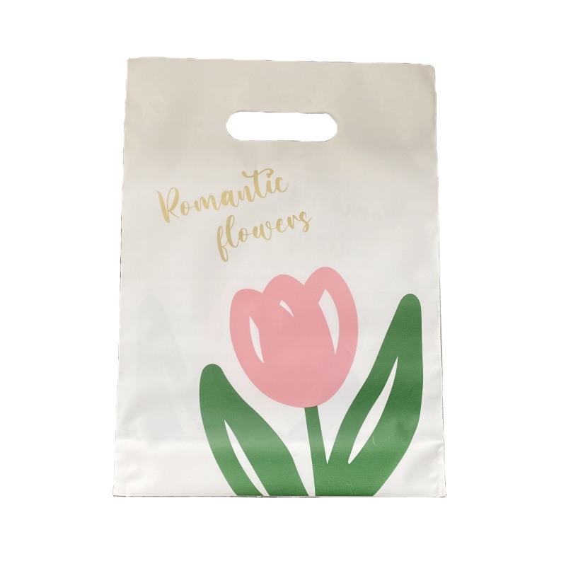 

Paper Bag - Kantong Plastik Mawar Putih Gift Bag Tas Hadiah Kado Lucu