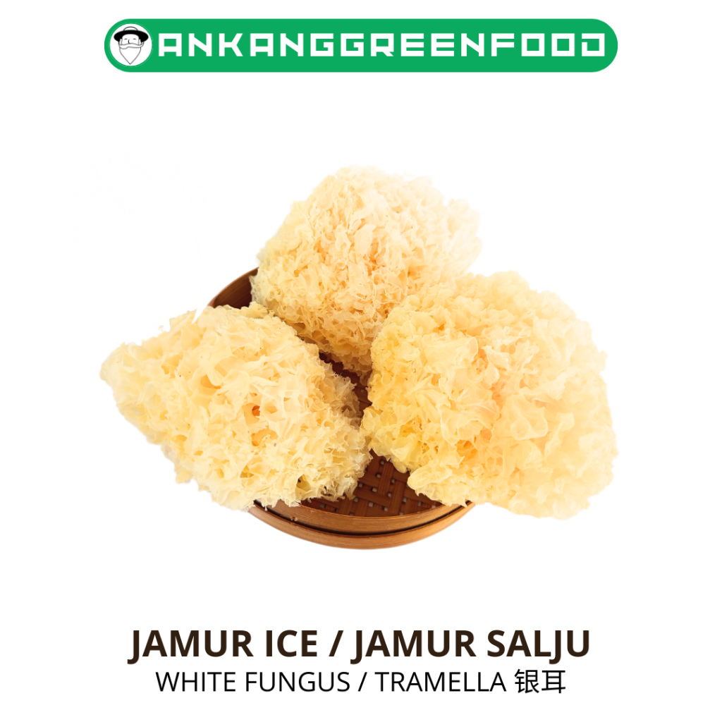 

Jamur ice salju, Jamur salju putih, Snow fungus, yin er, Bai mu er, xue er, 雪耳, 白木耳, 银耳 1-2 keping