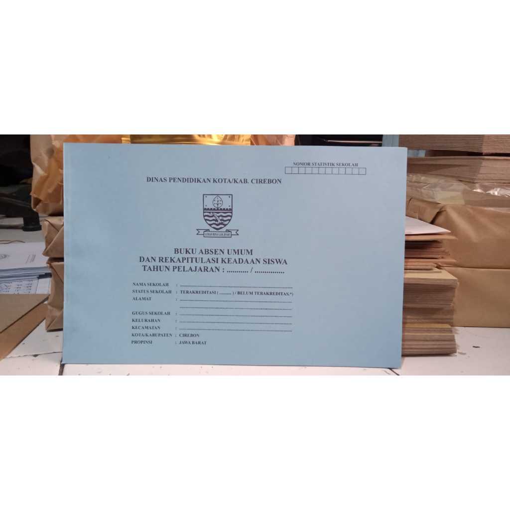 

Buku Absen Umum Sekolah Dasar