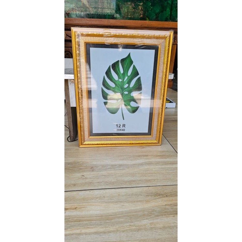 BINGKAI / FIGURA / PIGURA / FRAME MAHAR 30X40 GOLD EMAS UKIR