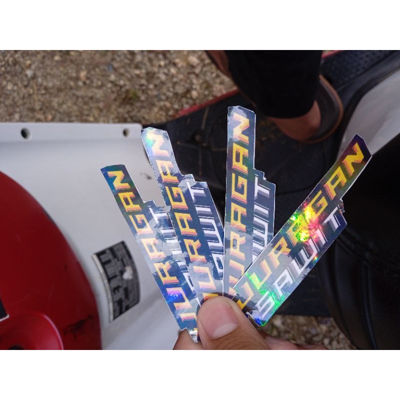 

Stiker motor "Juragan Sawit