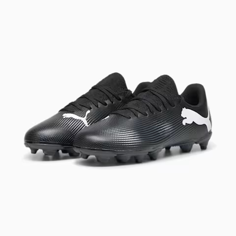 Sepatu Puma Bola Puma Anak FUTURE 7 PLAY FG/AG Jr Black-107734 02