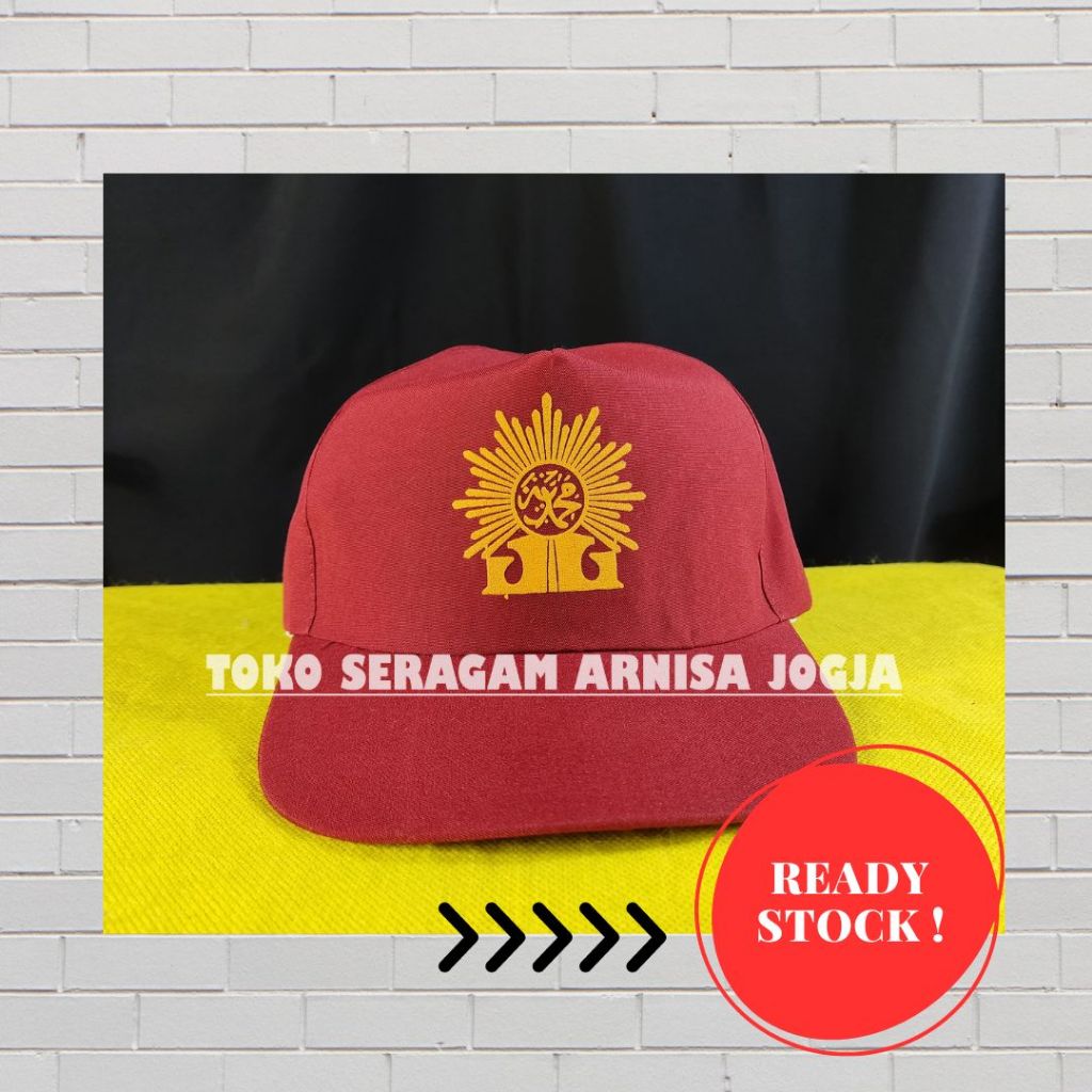 [BISA COD] Topi SD Muhammadiyah Sablon | Topi SD Muhammadiyah | Topi SD Putra/Putri