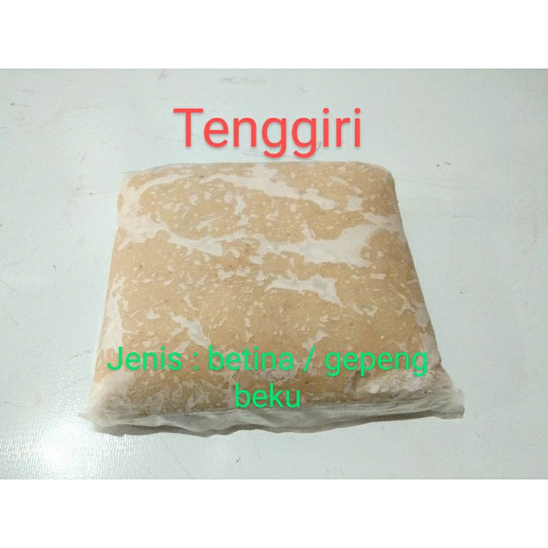 

TENGGIRI gepeng murni frozen