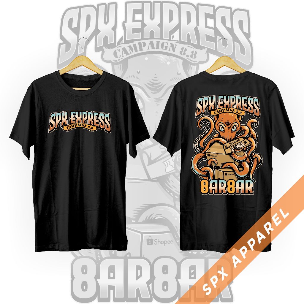 Kaos Kurir SPX Express 8.8 | 8ar8ar Octopus