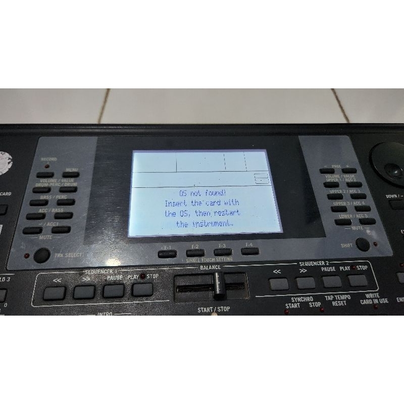 LCD KORG MICRO ARRANGER COPOTAN