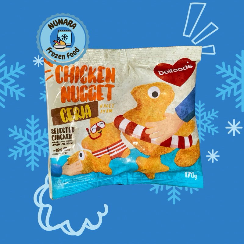 

nugget belfoods ceria 170gr