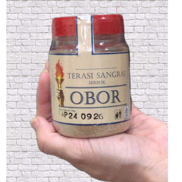 

Terasi Belacan Udang Sangrai Kering Cap Obor Terasi Halus wangi Terasi buat Campuran Sambal