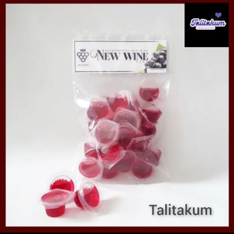 

Minuman Perjamuan Kudus Lite Cup Isi 25