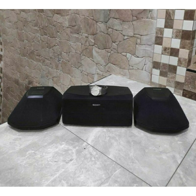 Speaker Sony Pasif Surround dan Center Original Bekas Compo