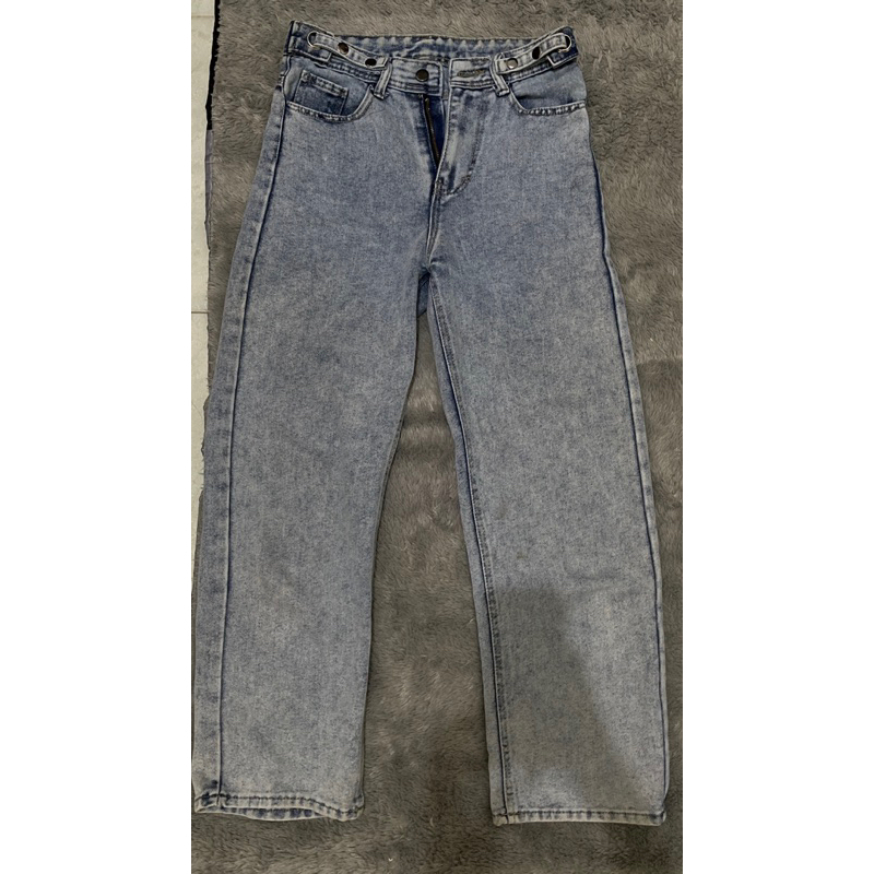 WOW fashion - Celana Jeans High waist (preloved)