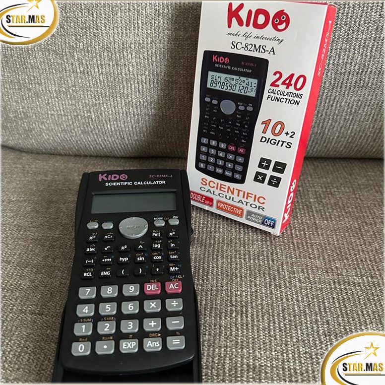 

Kalkulator Sekolah Scientific KENKO 82MS 1 Digit Calculator Ilmiah Ujian Sin Cos Tan v G5N3