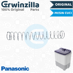 Per / Spring Valve Klep Pembuangan Air Mesin Cuci Panasonic 2 Tabung