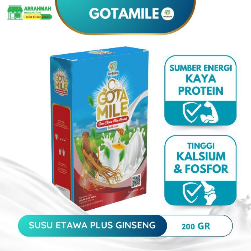 

GOTAMILE Susu Etawa Plus Ginseng