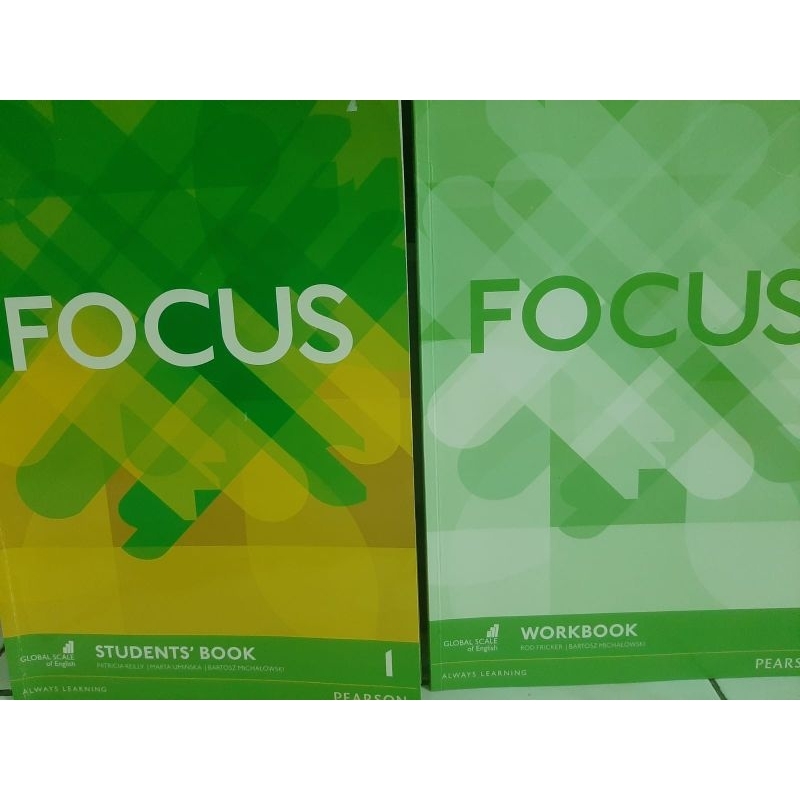 FOCUS 1 PEARSON STUDENT'S BOOK AND WORK BOOK