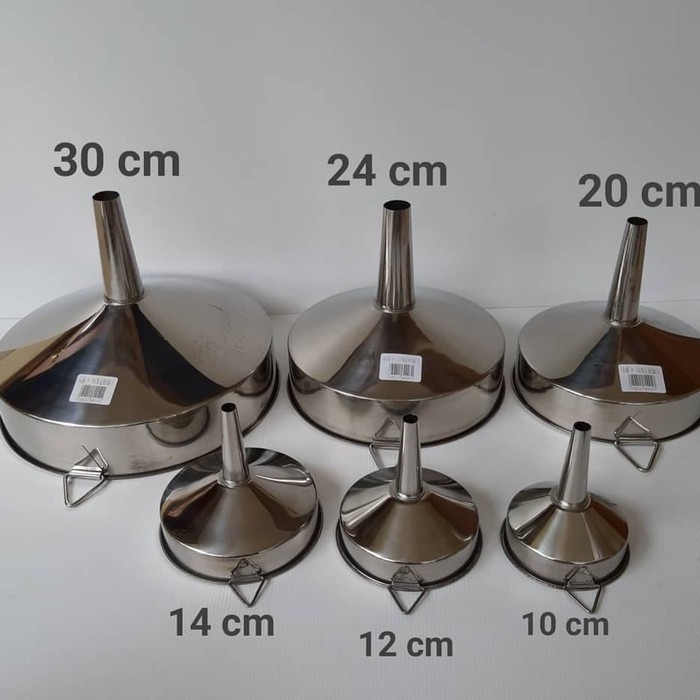 Corong Minyak Stainless Steel Premium Jumbo untuk Industri dan Multifungsi isi Minyak dan Cairan Ant