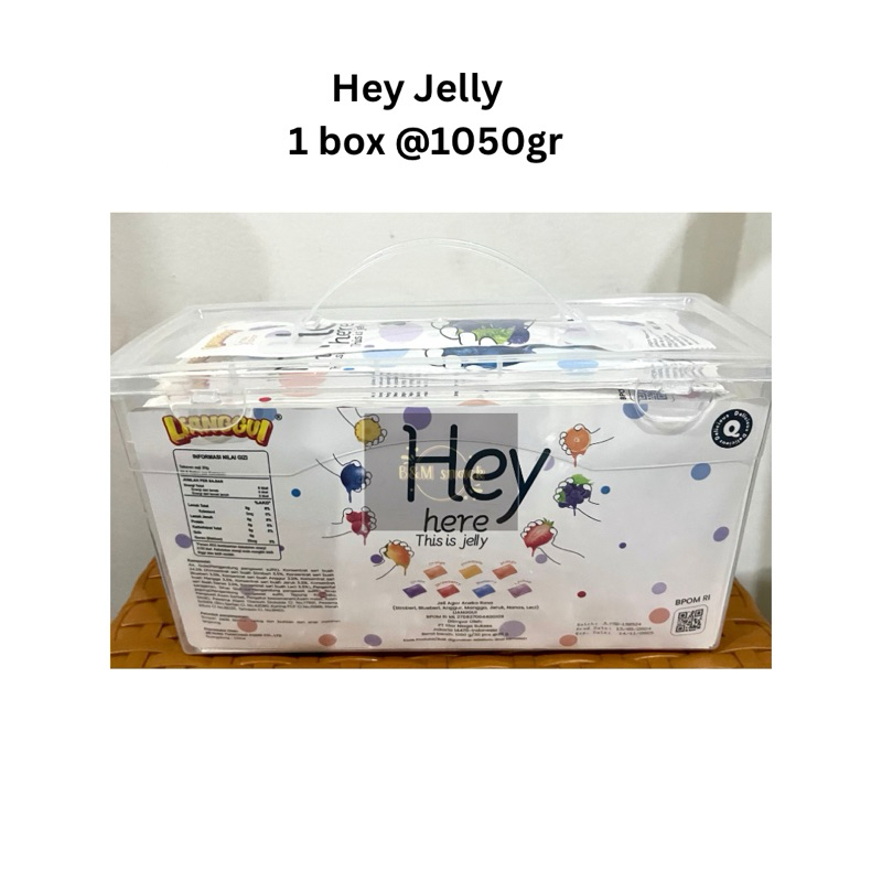 

LIANGGUI Hey Jelly Per Box Isi 30pcs - Netto 1050gr