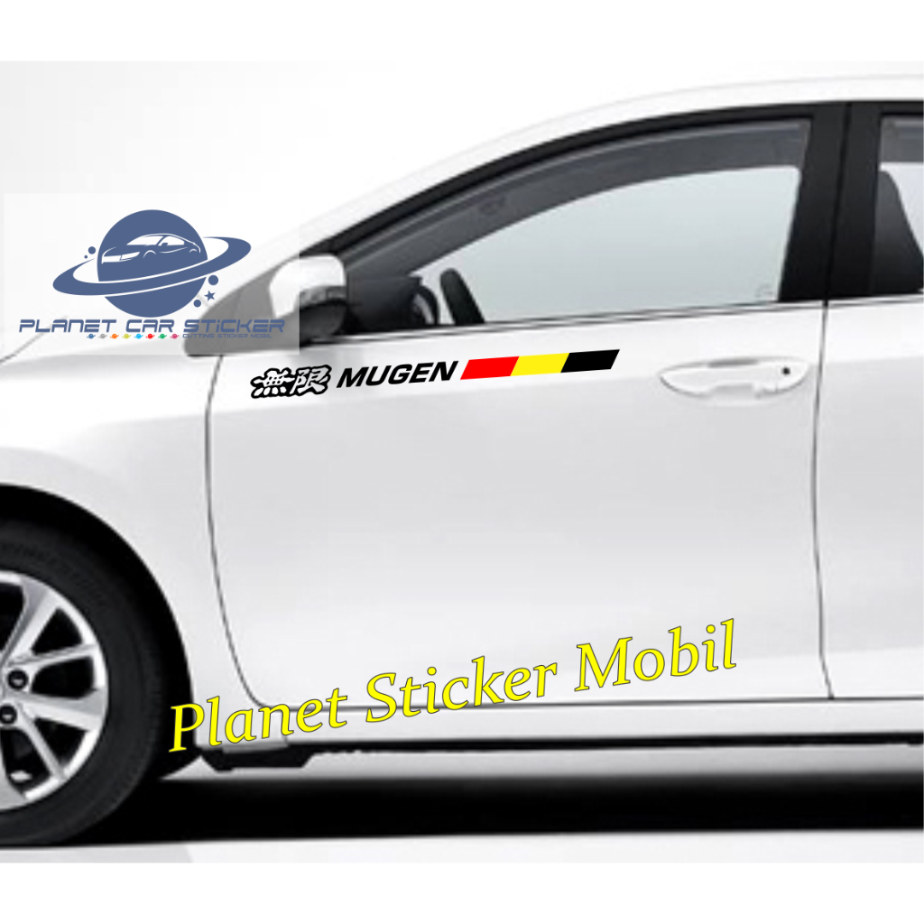 mugen sticker body stiker mobil honda brio jazz mobilio brv civic accord odyssey crv stiker mugen po
