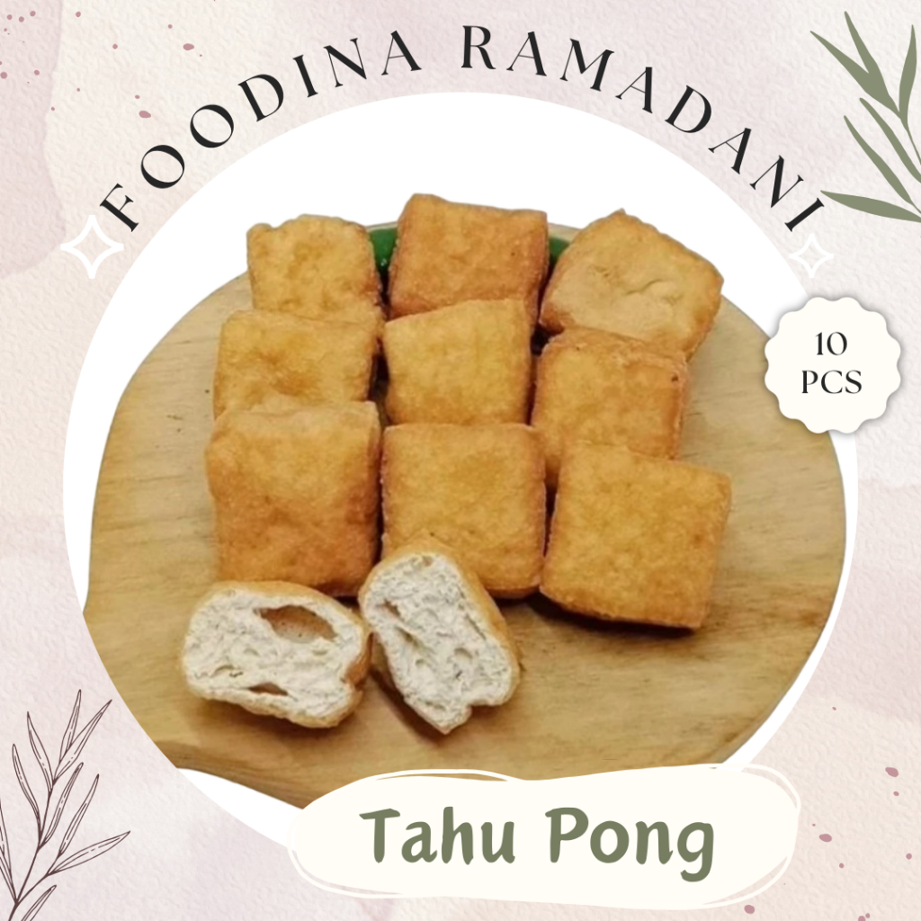 

TAHU Pong Coklat [ Isi 10 Pcs ] Harga Per BKS