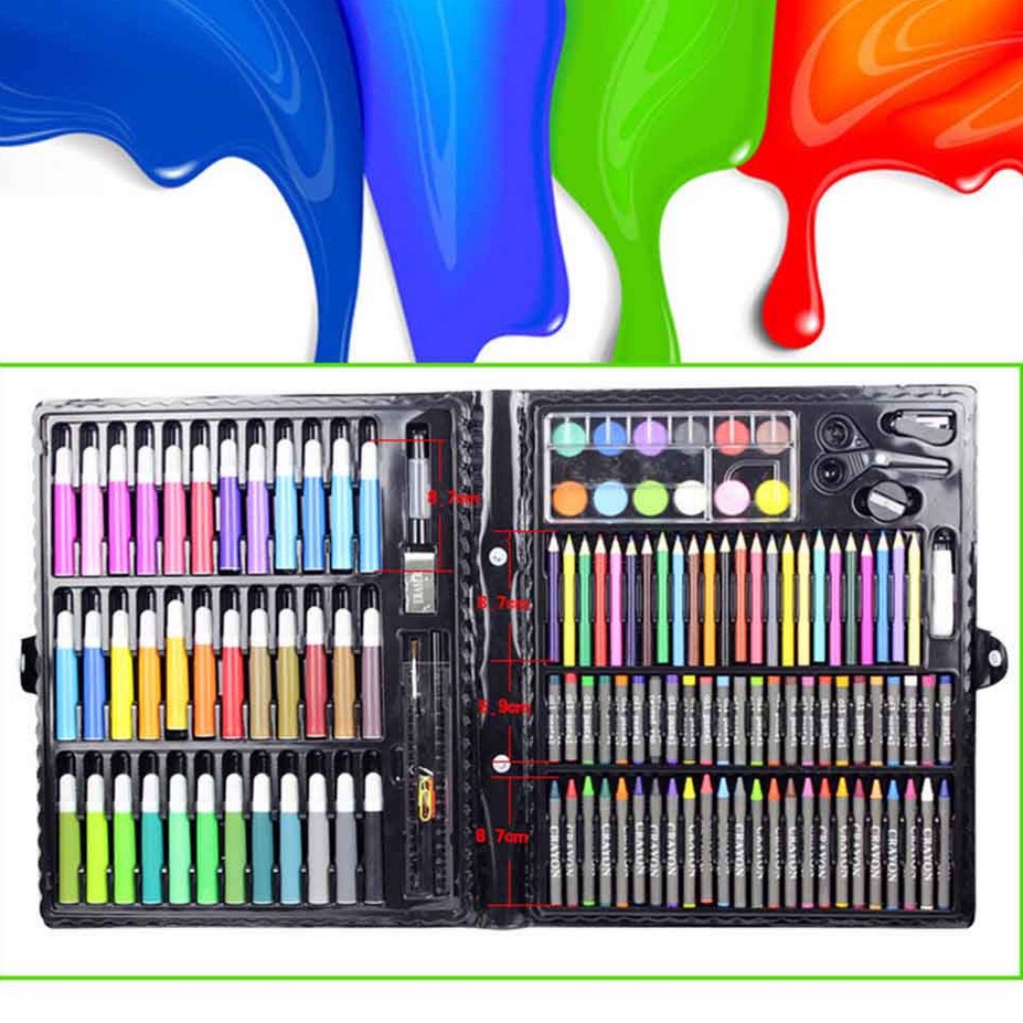 

Crayon Set 46 Pcs Crayon Oil Paste Pensil Warna Pensil Warna Lengkap Alat Mewarnai Alat Melukis w J3C3