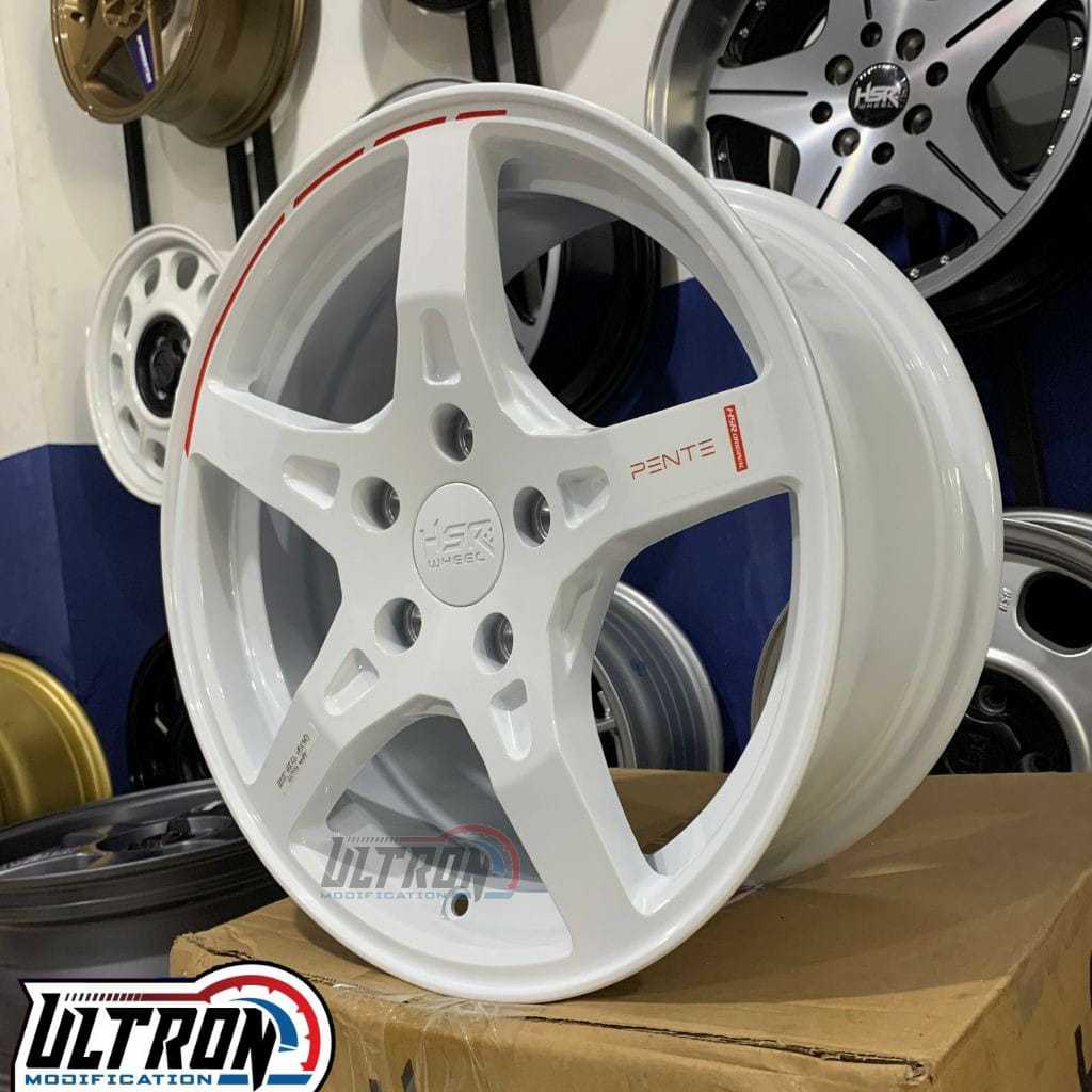 Velg Hsr Promo R16 Ertiga Grandmx Luxio Innova Hsr Pente Ring 16 Putih