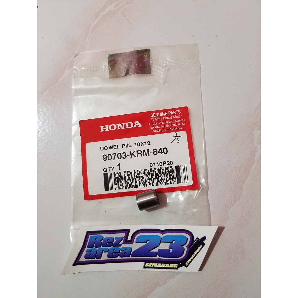 Pin dowel 10 x 12 honda karisma megapro verza crf 150 cb verza