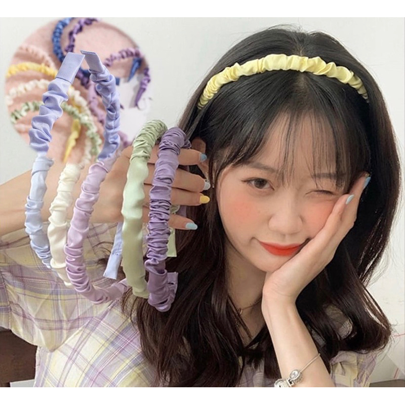 BANDO NAGITA SLAVINA / BANDO VIRAL/ BANDO SCRUNCHIE RUFFLE