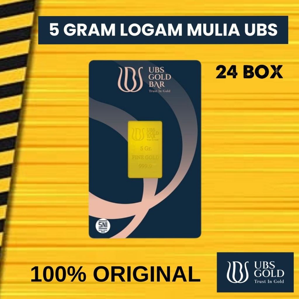 LM UBS 5 GR , LOGAM MULIA EMAS UBS 5 GRAM