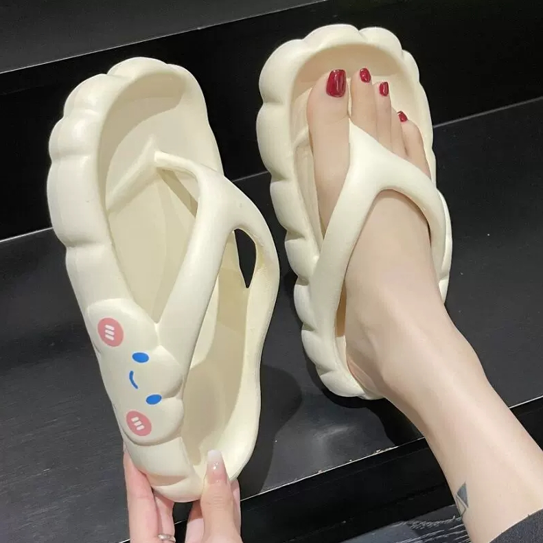 Sandal jepit wanita import korea terbaru 2022 Sepatu sandal jepit jelly EVA Sandal Jepit Wanita Awan
