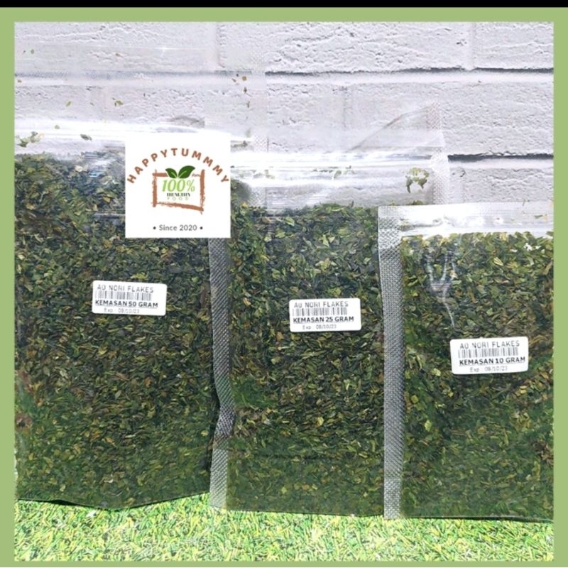 

PROMO Nagai Nori Rumput laut kering tabur 10gr 25gr dan 50gr