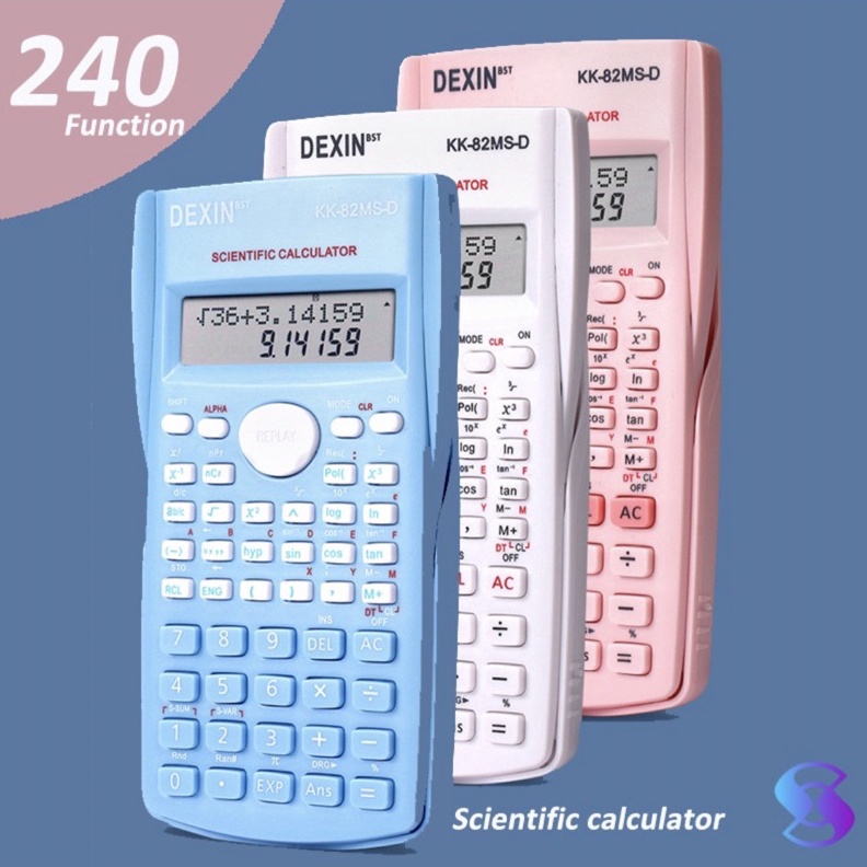

Dexin Kalkulator Scientific Ilmiah Pelajar Mahasiswa ORIGINAL 1 r B8F9