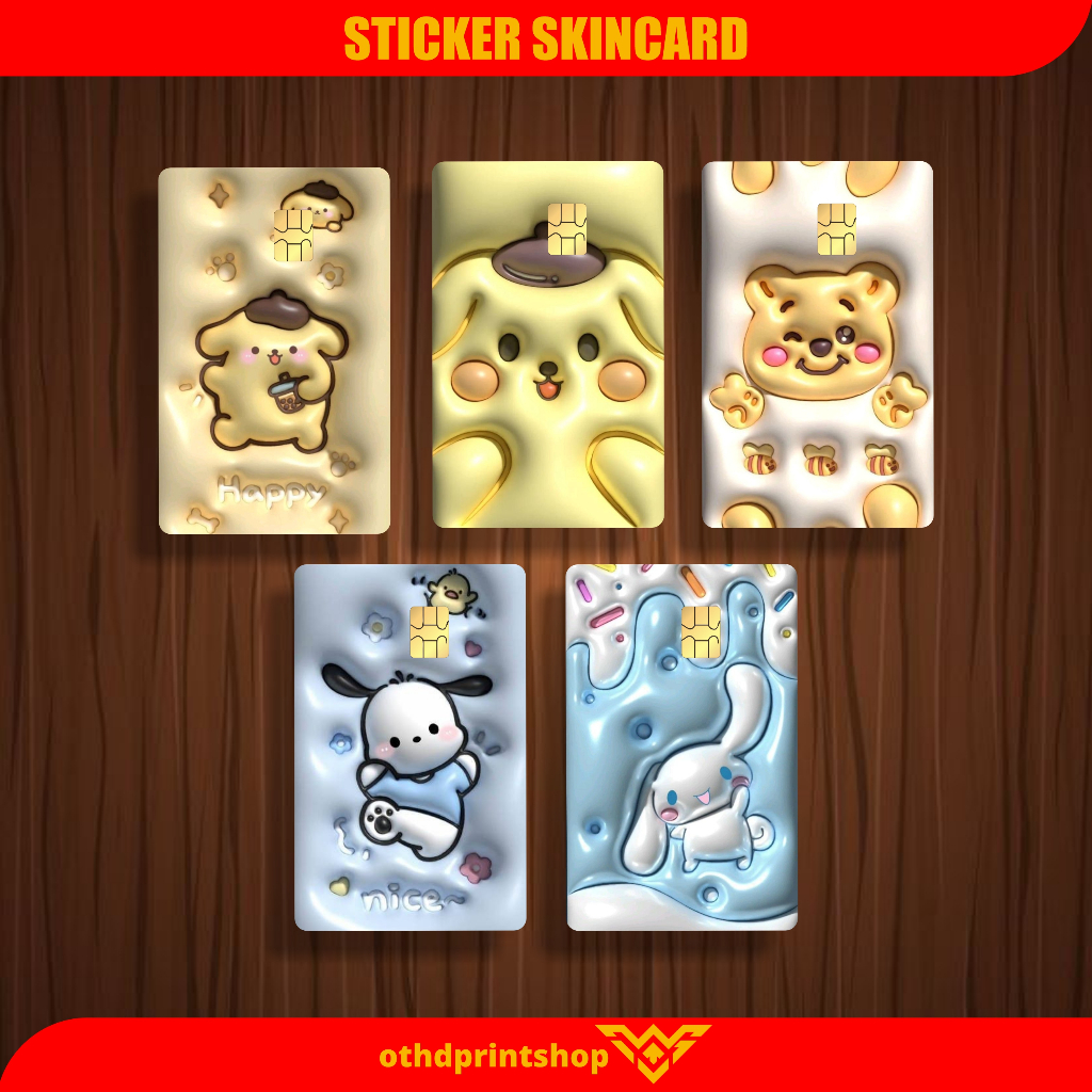 

Stiker Sticker Skin Kartu Atm GARSKIN SKINCARD ATM FLAZZ EMONEY ETOLL KTP PELINDUNG KARTU ANTI AIR