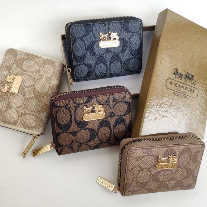 Langka Dompet Coach Mini Import Free Box  Dompet Kartu Coach