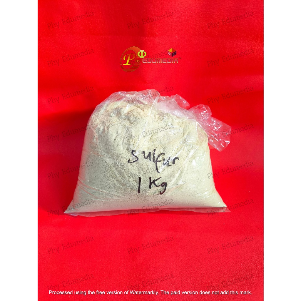 Sulfur Powder / Serbuk Sulfur / Belerang bubuk / Serbuk Belerang 1KG