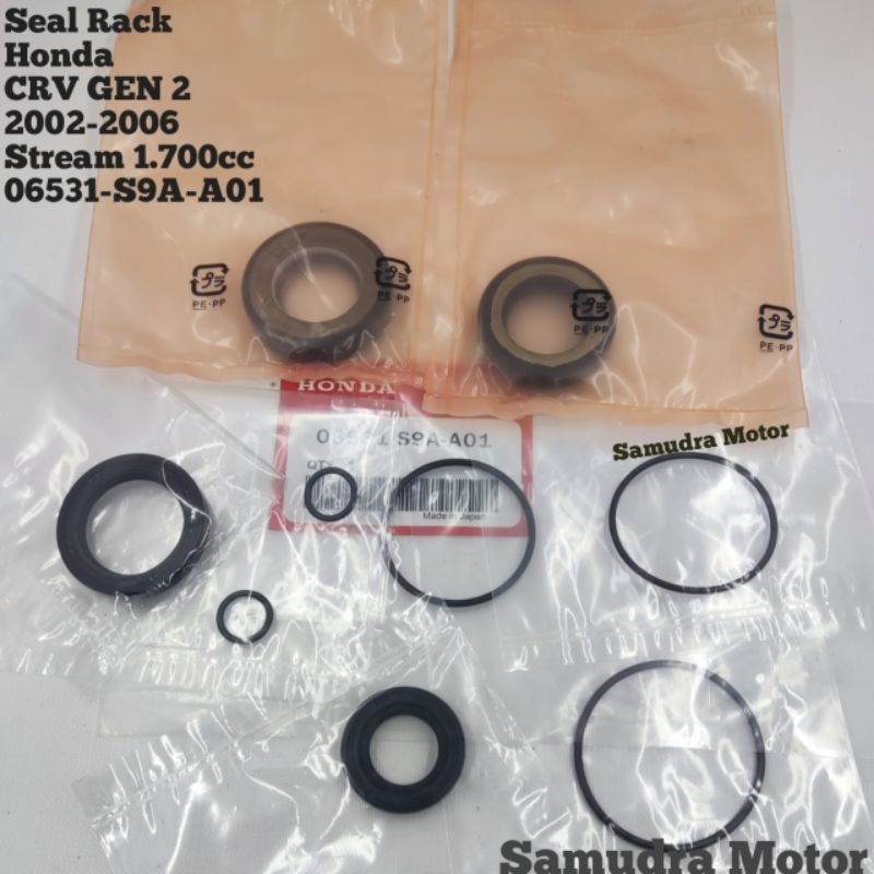 Seal Rack Honda Stream 1.700cc / CRV GEN2 06531-S9A-A01
