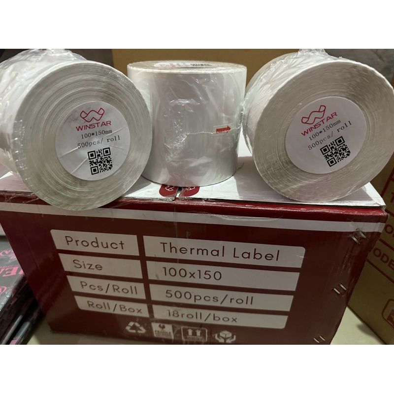 

KERTAS THERMAL WINSTAR 100 x 150 mm ISI (500 pcs)