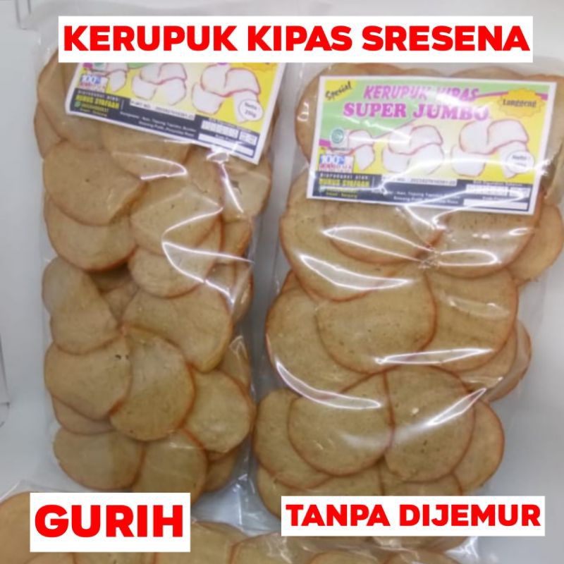 

Kerupuk Kipas Sresena Khas Madura