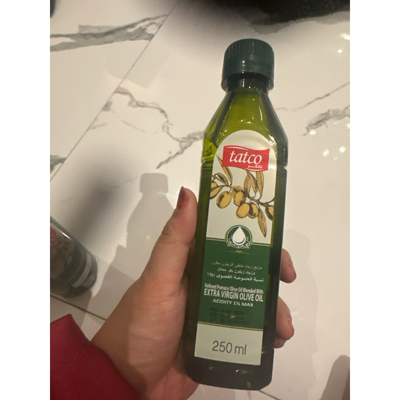 

minyak zaitun tatco asli (kemasan botol plastik)