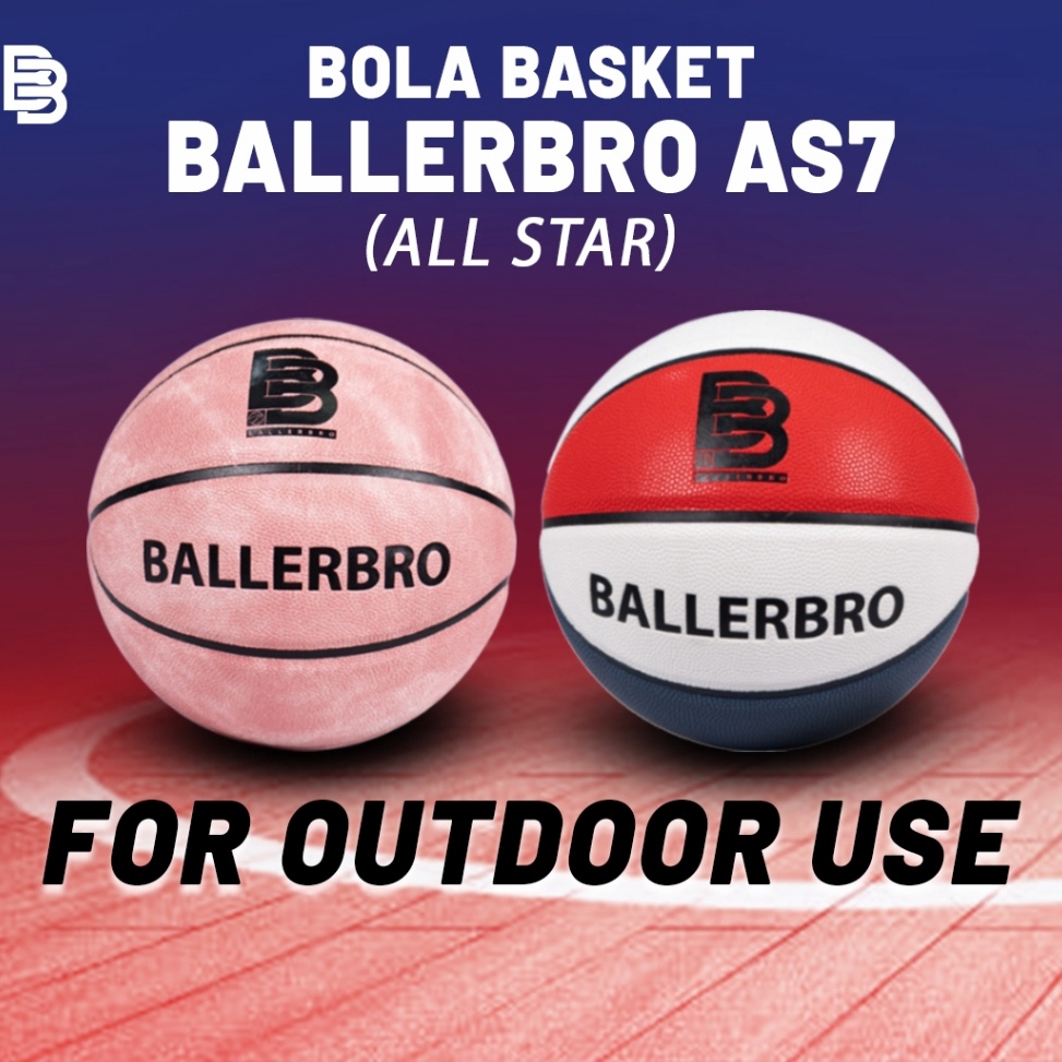 KODE M6L8 BOLA BASKET BALLERBRO AS7  BOLA BASKET OUTDOOR  BOLA BASKET SIZE 7  BOLA BASKET KULIT