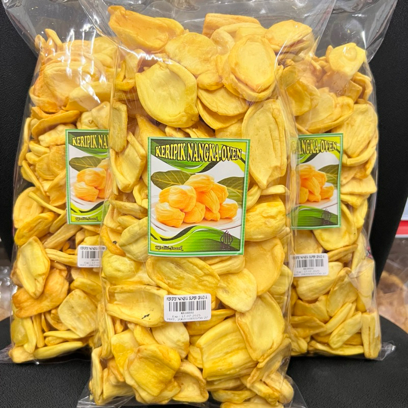 

Keripik Nangka Oven Kualitas Super Grand A 250gr Export Quality