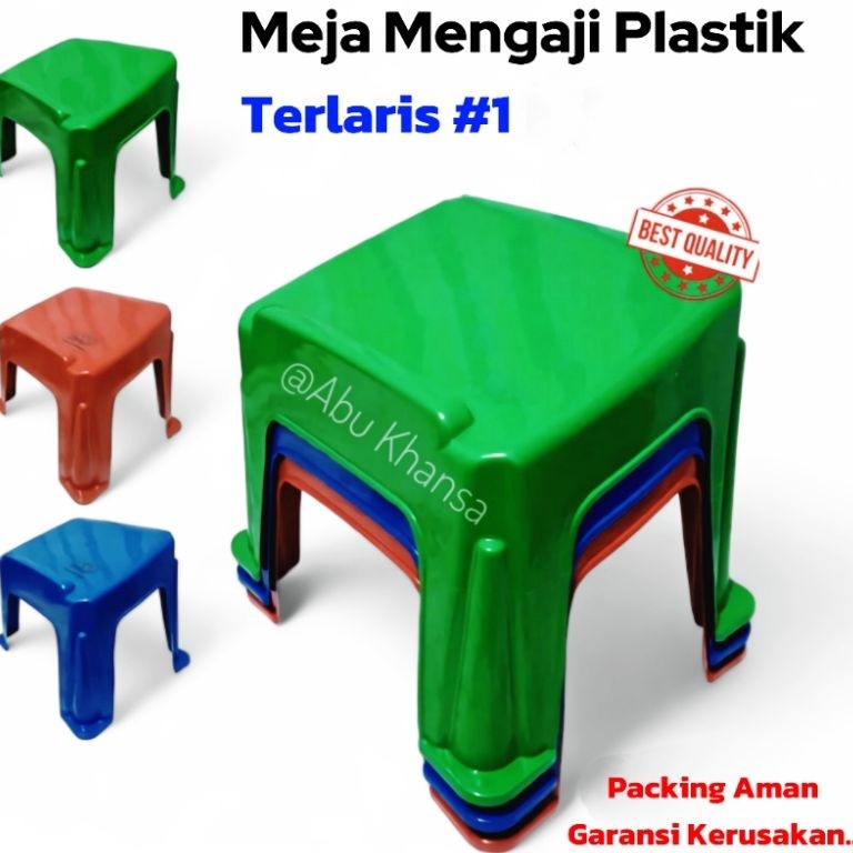 Tidak Diragukan MEJA NGAJI PLASTIK HIKTECH MEJA MENGAJI LEKAR PLASTIK MEJA ALQURAN TABLE