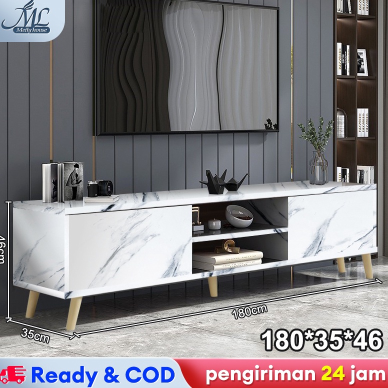 Muraaaahh 18CM Meja TV Besar Meja Tv Minimalis Nordic Meja TV kayu Rak TV Lemari TV Kabinet TVMurahM
