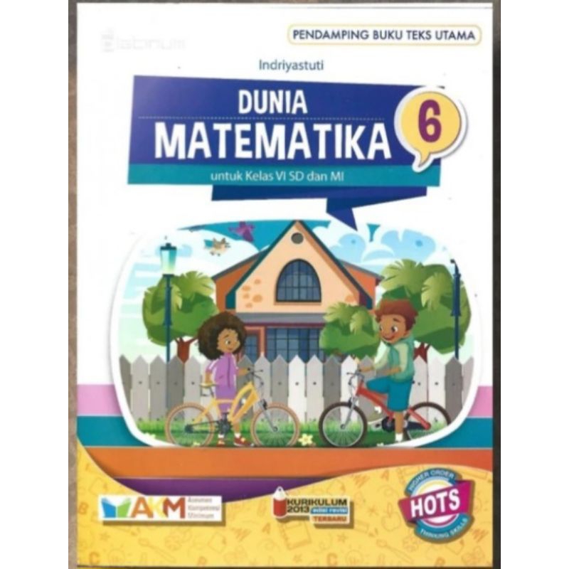 Buku Dunia Matematika SD/MI kelas 6/IV Platinum