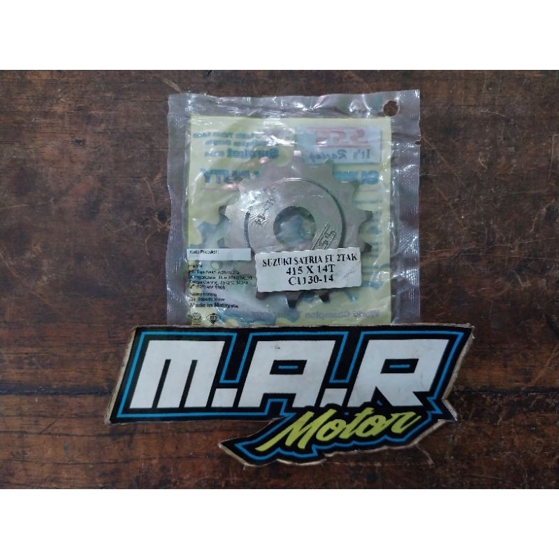 Gear Ger Depan SSS 415-14 Satria 2Tak
