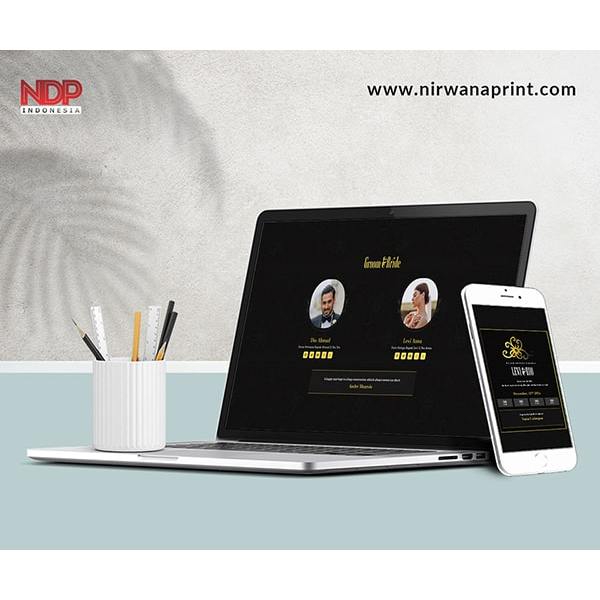 Undangan Digital Website Tema Adat Nusantara