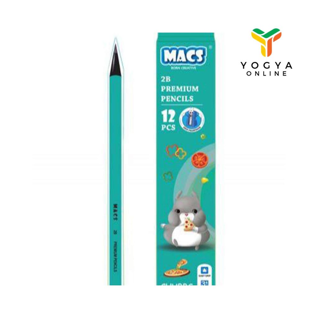 

Macs 2B Premium Pencils Akirachubbs Isi 12