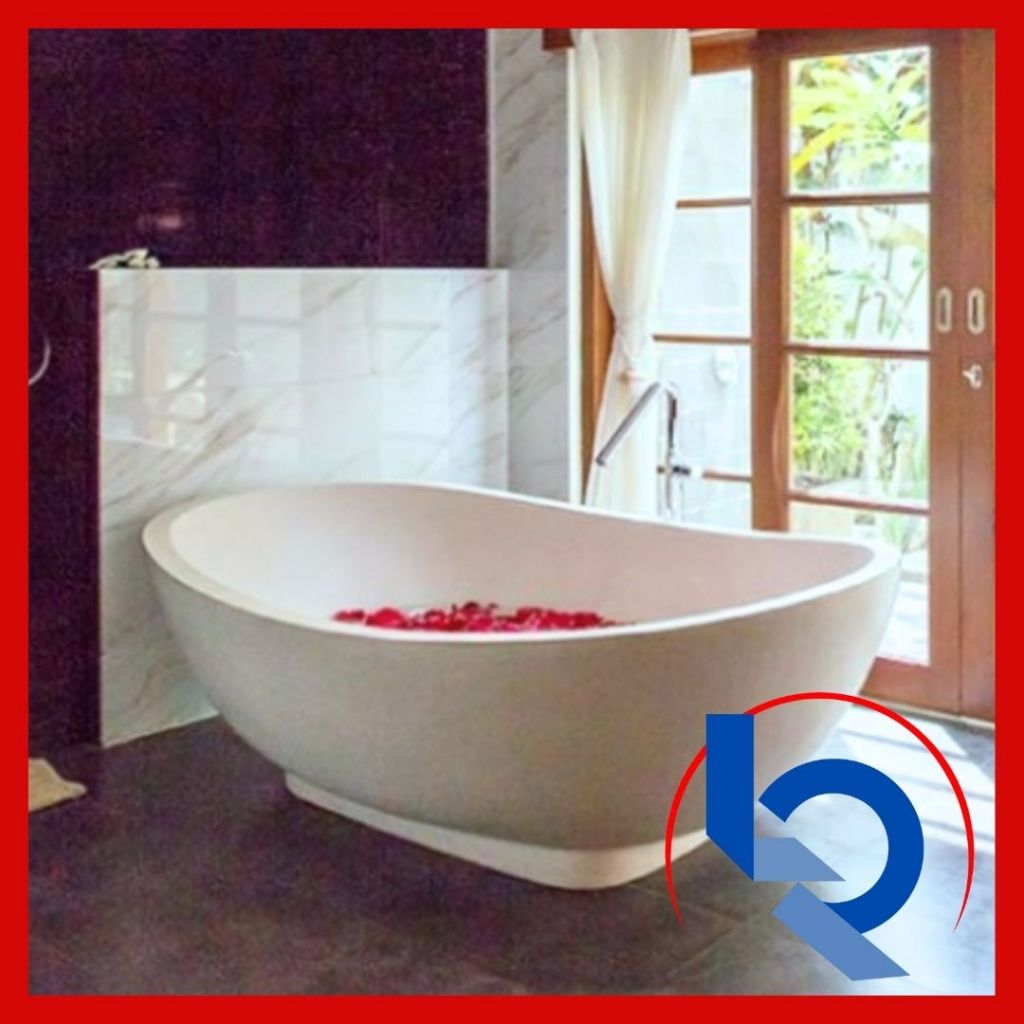 bathtub teraso cantik bahan teraso